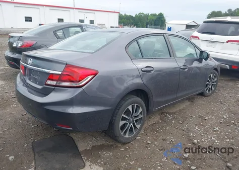 2015 Honda Civic Ex from USA, damaged, VIN 19XFB2F82FE098946